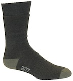 SX250 Green Mid-Weight Boot Socks